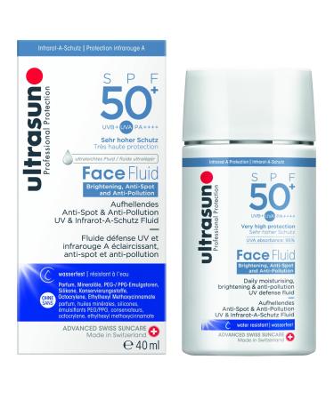 Ultrasun Face Fluid Bright & Anti-Pollution SPF 50+ - 40ml | Best International Shipping - Buy Online on GoSupps.com