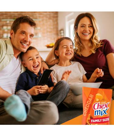 Buy Chex Mix Cheddar Savory Snack Mix | Family Size 13.5 oz | International Shipping Available - Buy Online on GoSupps.com