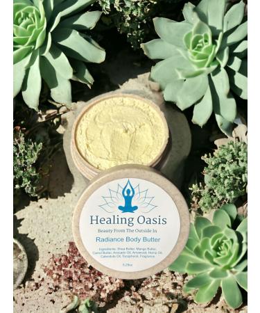 Healing Oasis Radiance Body Butter (Cucumber Melon 8.81 ounce)