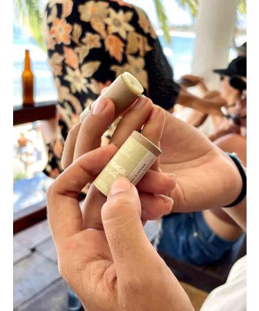 Suntribe Bio Lip Balm with Hemp - 100% Natural Vegan & Zero Waste | Soothing Lavender & Peppermint - Award-Winning Moisture Repair - 6g - Buy Online on GoSupps.com