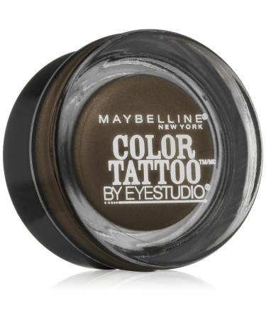 Maybelline New York Eye Studio Color Tattoo Leather 24 HR Cream Gel Eyeshadow  Deep Forest  0.14 Ounce Deep Forest 0.14 Ounce (Pack of 1)