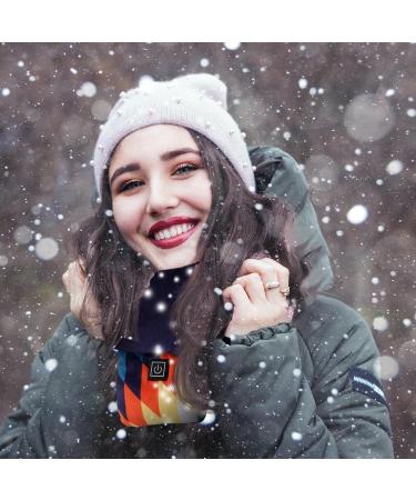 WKshuFT Heated Scarf USB Electric Heated Scarves The Best Gift for Your Parents Upgraded Heated Neck Wrap Heat Scarves with Heating Pad Winter Neck Warmer for Women Men (C) - Buy Online on GoSupps.com