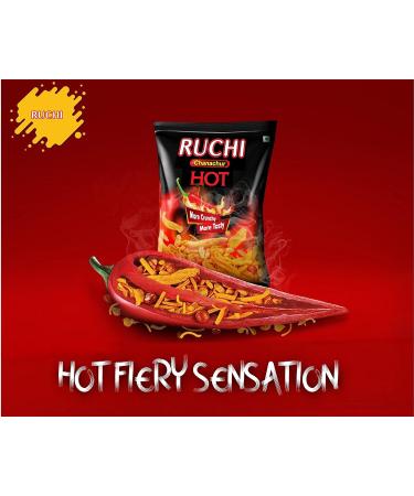 Ruchi Chanachur mixed packs - 3 types (300g:2Hot+1BBQ) 2Hot+1BBQ 900 g (Pack of 1) - Buy Online on GoSupps.com