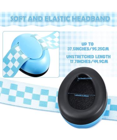 Adjustable Baby Ear Protection Headphones | Noise Cancelling Earmuffs for Toddler Kids (Blue) | 3 - 24 Months | Includes Cloth Bag - Buy Online on GoSupps.com