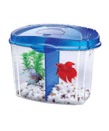 Aqueon Betta Bowl Kit Blue .5 Gallon