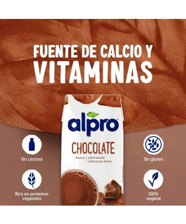 Alpro SOYA Chocolate Flavour 3 x 250ml - Buy Online on GoSupps.com