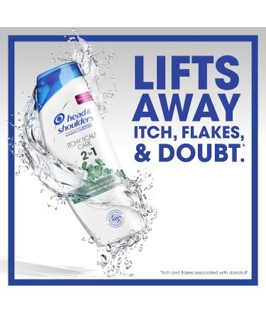 Head & Shoulders Itchy Scalp Care Anti-Dandruff Shampoo & Conditioner Twin Pack with Eucalyptus - 23.7 Fl Oz - Buy Online on GoSupps.com