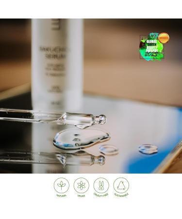Bakuchiol Oil Serum 0.67 fl oz | 100% Natural Anti-Aging Serum | Vegan Collagen Booster for All Skin Types - Buy Online on GoSupps.com