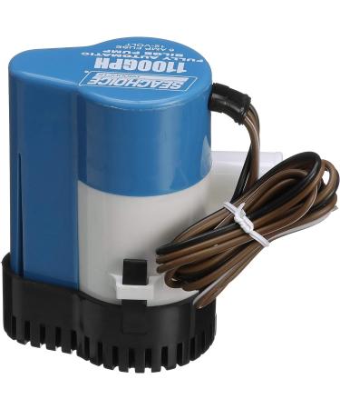 Seachoice Automatic Bilge Pump 1100 GPH 1-1/8 Hose Size 4 Amps 12V DC - Marine Grade - Buy Online on GoSupps.com