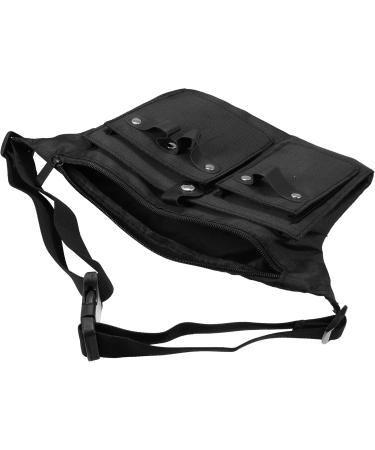 VOCOSTE Hairstylist Waist Belt - Premium Barber Tools Storage Canvas Apron for Hairdressers - Black - Buy Online on GoSupps.com