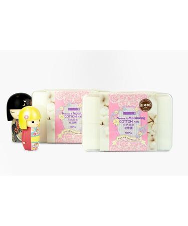 Mirea Light natural cotton pad 100-piece box (remove makeup unloading watering masking soft skin-friendly cotton) - Buy Online on GoSupps.com