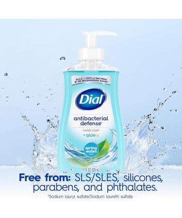 Dial Antibacterial Liquid Hand Soap Spring Water 325ml Spring Water 325 ml (Pack of 1) - Buy Online on GoSupps.com