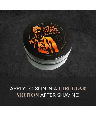Naked Armor After Shave Balm for Men - Organic 2oz Post Shave Balm with Vitamin E & Aloe Vera | Soothes & Moisturizes Skin | Made in USA | Ideal Gift - Buy Online on GoSupps.com