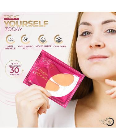 MyBerg Jade Roller for Face - Electric 3-in-1 Facial Massager with Gold Eye Patches - Anti-Aging Skin Care Tool for Face Sculpting and Lifting - Buy Online on GoSupps.com