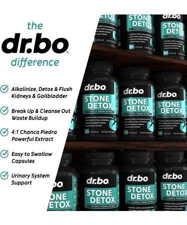 Stone Breaker Chanca Piedra Capsules - Natural Detox for Kidney and Gallbladder Health | 60 Capsules - Dissolve Stones & Flush Gallbladder - Buy Online on GoSupps.com