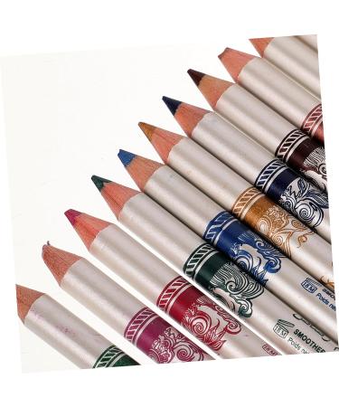 FRCOLOR Eyeliner Pen Pcs Colored Eyeliner Pencils Color Colored s Colorful Makeup Makeup Set Lip Line Bamboo Waterproof Mediumx2pcs as shownx2pcs - Buy Online on GoSupps.com