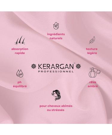 Kerargan - Trio Ultra R parateur Shampoing Apr s-shampoing & Masque la K ratine pour Cheveux Ab m s et Stress s - Nourrit Lisse & Renforce - Sans Sulfate OGM Silicone - 3x500 ml - Buy Online on GoSupps.com