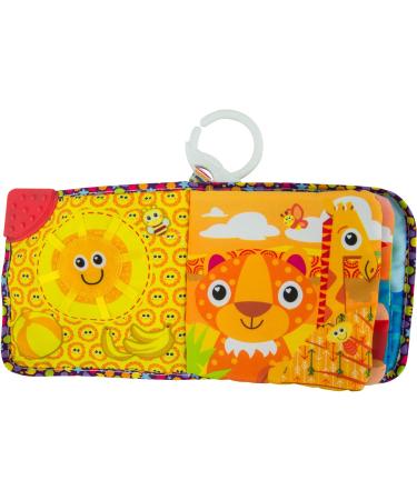 LAMAZE JNS_483445 L27186 Friends Book Soft Pushchair Toy Colourful 1 Count (Pack of 1) Multi Multicolor Fun with Colours - Buy Online on GoSupps.com