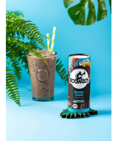 Buy Koawach Original Chocolate Drinking Chocolate - Organic Fairtrade Energy Drink with Guarana | Low Sugar Caffeine Cocoa (12 x 235 ml) - Buy Online on GoSupps.com