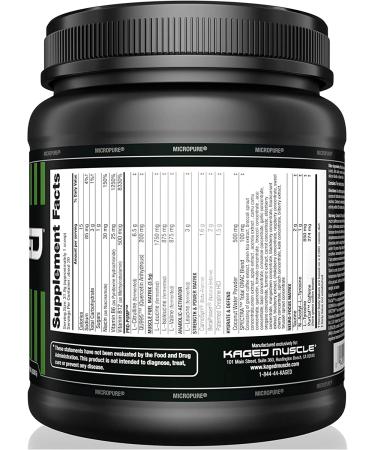 KAGED MUSCLE Pre Workout Powder for Men & Women - Intense Energy, Focus & Pumps - Fruit Punch Flavor - 20 Servings - Buy Online on GoSupps.com