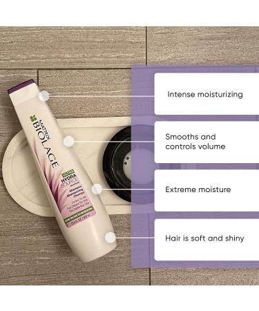 BIOLAGE Ultra Hydra Source Shampoo - Moisturizing Treatment for Very Dry Hair - Vegan Formula, 33.8 Fl Oz - Buy Online on GoSupps.com