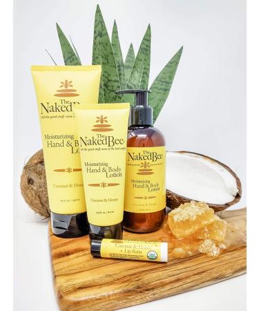 The Naked Bee Coconut & Honey Moisturizing Hand and Body Lotion 6.7 oz - Hydrating Skincare - Buy Online on GoSupps.com