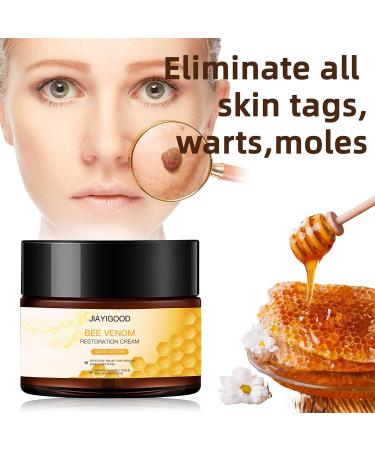 JIAYIGOOD Bee Venom Anti-Aging Face Cream Collagen Boosting Wrinkle Reducing & Skin Firming Treatment 3.5 Oz Gentle for All Skin Types Improves Texture & Hydration - Buy Online on GoSupps.com