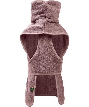 HUNTER Dog Bathrobe Riga - Size 50 Old Pink | Comfortable & Stylish Pet Bathing Solution - Buy Online on GoSupps.com