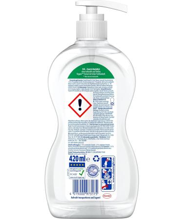 Buy Pril Fragrance-Free Dishwashing Detergent (3 x 420 ml) - Powerful Fat Removal Sensitive Formula Eco-Friendly Refillable Bags - Buy Online on GoSupps.com