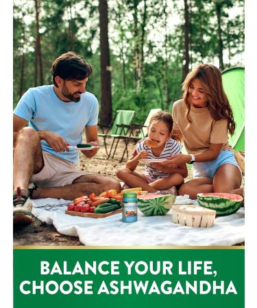 Nature's Truth Ashwagandha Gummies | 60 Count | Tropical Flavor | Vegan, Non-GMO, & Gluten Free Supplement 60 Count (Pack of 1) - Buy Online on GoSupps.com