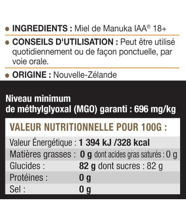 Herbesan Manuka Honey IAA 18+ 250g - Buy Online on GoSupps.com