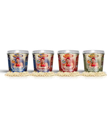 Mega Bucket Stack Popcorn Range The Popcorn Chef's Traditionally Popped Popcorn Snack - Buy Online on GoSupps.com