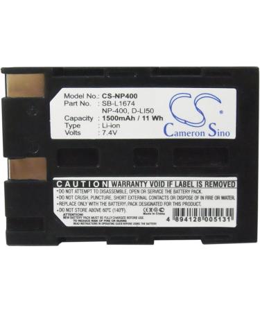 D-LI50 1500mAh Battery for K10D K20D - High Capacity 7.4V Compatible Replacement | Fast International Shipping - Buy Online on GoSupps.com