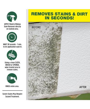 STAR BRITE Professional Grade Mold & Mildew Stain Remover - 32 OZ | Effective Cleaning Solution for Home & Boat - Fast International Shipping - Buy Online on GoSupps.com