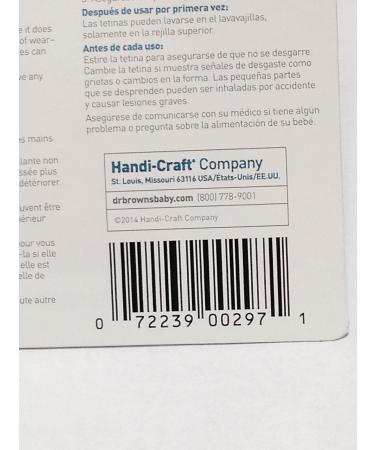 Dr. Brown's Natural Flow Preemie Standard Nipple - Pack of 6 Nipples - Buy Online on GoSupps.com