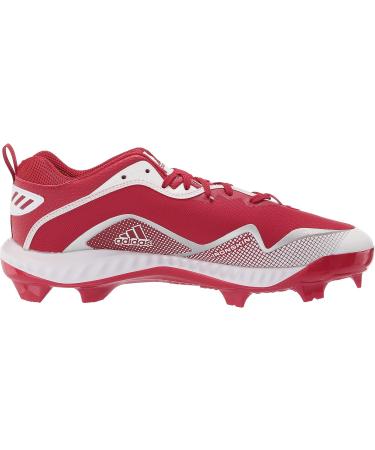 adidas Men's Fv9364 Baseball Shoe 11 - Power Red/White/White | Lightweight & Durable - Buy Online on GoSupps.com