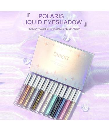 12 Colors Liquid Eyeshadow | Long Lasting Shimmer Eyeshadow Makeup Set - Sparkling Eye Shadow Makeup Kit Perfect for Every Woman and Girl Uwariloy 12pcs - Buy Online on GoSupps.com