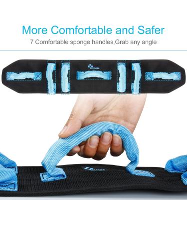 Reaqer Multifunctional Transfer Belt for Seniors - Safe Walking Aid | 1-Pack Gang Belt - Buy Online on GoSupps.com