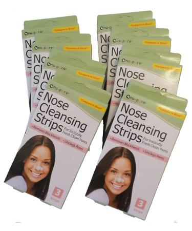 Buy 24 Nu Pore Cleansing Nose Strips - Unclog Pores & Achieve Clear Skin | International Shipping Available - Buy Online on GoSupps.com
