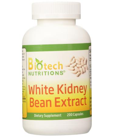 Biotech Nutritions White Kidney Bean Extract, 200 Count