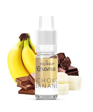 Belissia food aroma - chocolate banana - high -dose food aroma 10ml.For food cooking baking hobby refreshment and residue.