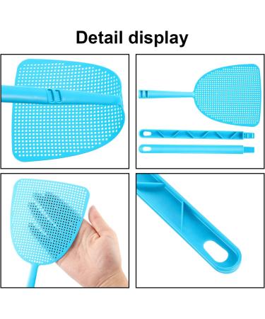 10-Piece Colorful Fly Swatter Set - Strong, Flexible & Durable Plastic Swatters - Buy Online on GoSupps.com