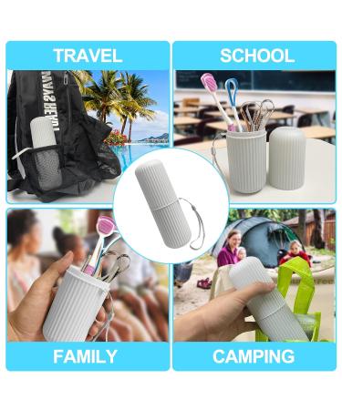 Tongue Scraper Holder - Portable Case for Hygienic Oral Care at Home & On-the-Go - Buy Online on GoSupps.com