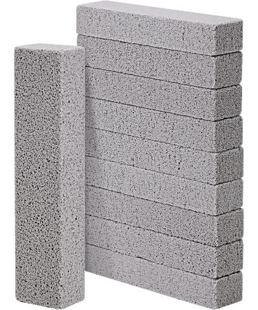 Cleaning block toilet 10 pieces of pumice for toilet pumice stone toilet cleaner pumice stone cleaning stone toilet cleaning stone blocks Bimsstein brushes cleaning stone for toilet shower for grill kitchen
