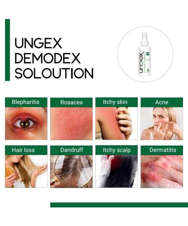 Ungex Pro-Demodex Treatment for Demodicosis | PDT - Effective Solution for Demodex Mites - Buy Online on GoSupps.com