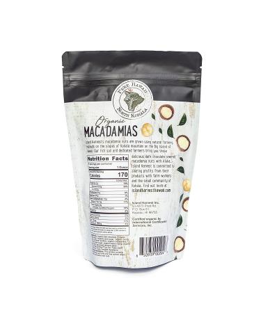 Organic Dark Chocolate Covered Macadamia Nuts - Island Harvest, Hawaiian Grown, All-Natural Keto Snack, Non-GMO, High Fiber - 2 Pack (9 oz) - Buy Online on GoSupps.com
