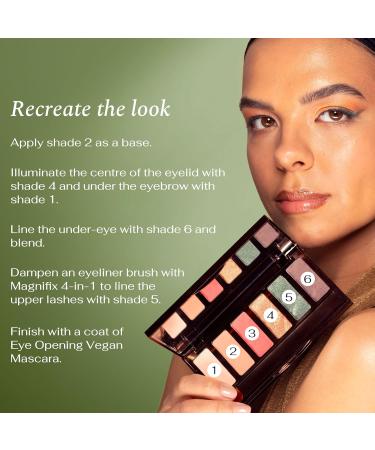Watier Fusionnelle 6-Colour Eyeshadow Palette Limited Edition Highly Pigmented Shades Cream-To-Powder Texture Matte Satin & Metallic Finishes Luminous & Long-Lasting Paraben-Free Talc-Free 9 g - Buy Online on GoSupps.com