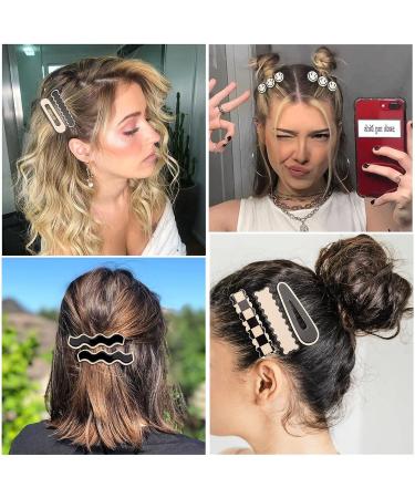16 PCS Magicsky No Bend Hair Clips - Korean Styling Minimalist Hair Accessories for Women and Girls - Buy Online on GoSupps.com