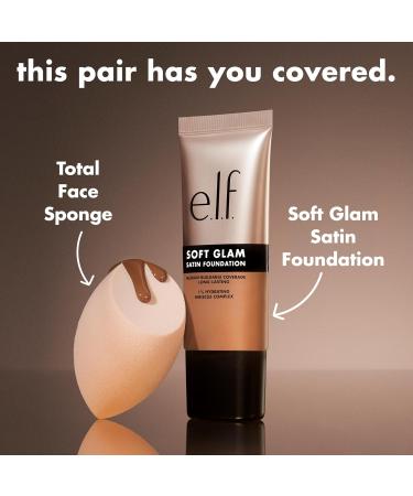 e.l.f. Soft Glam Fond de teint couverture moyenne longue dur e et raffermissant pour une finition lisse satin e v g talien et sans cruaut envers les animaux 61 Rich Cool - Buy Online on GoSupps.com