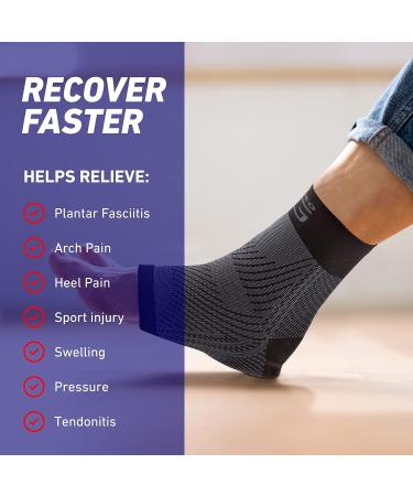 Neo G Plantar Fasciitis Compression Socks - Arch & Heel Pain Relief - XXL 30-34 CM/11.8-13.4 IN - Buy Online on GoSupps.com